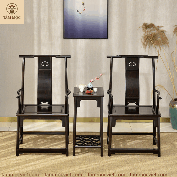 ghế tai quan gỗ trắc cặp 3