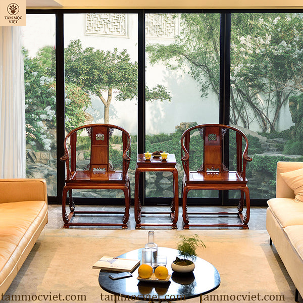 Ghế minh đế cao cấp gỗ hương