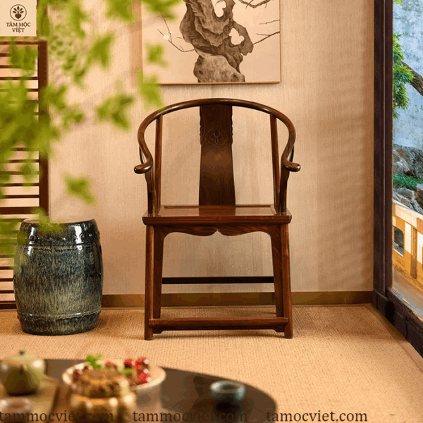Ghế minh trọc gỗ trắc