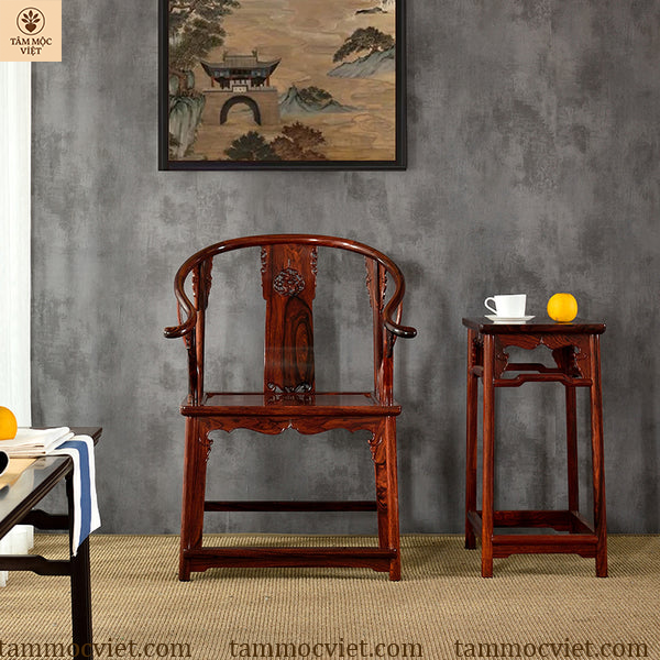 Ghế minh trọc gỗ hương