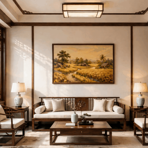 Nội thất phòng khách 16m2