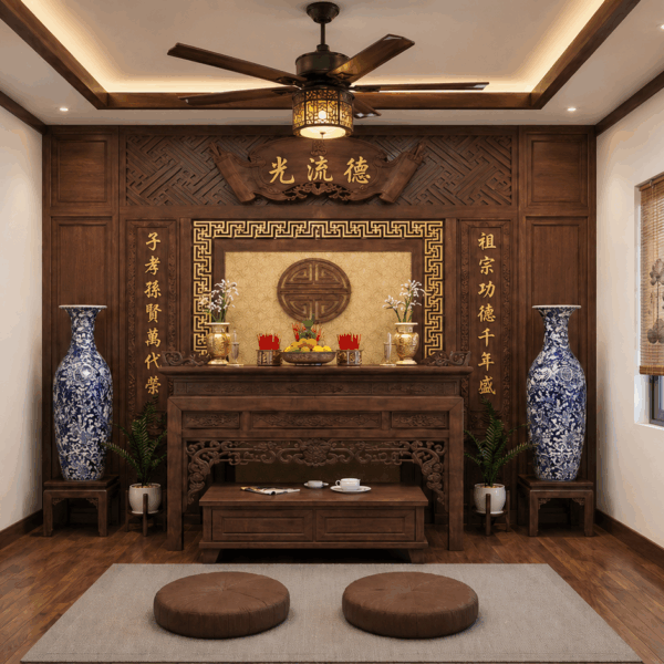 Setup thờ truyền thống 15–20m2
