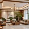 Nội thất phòng khách hiện đại 30-35m2